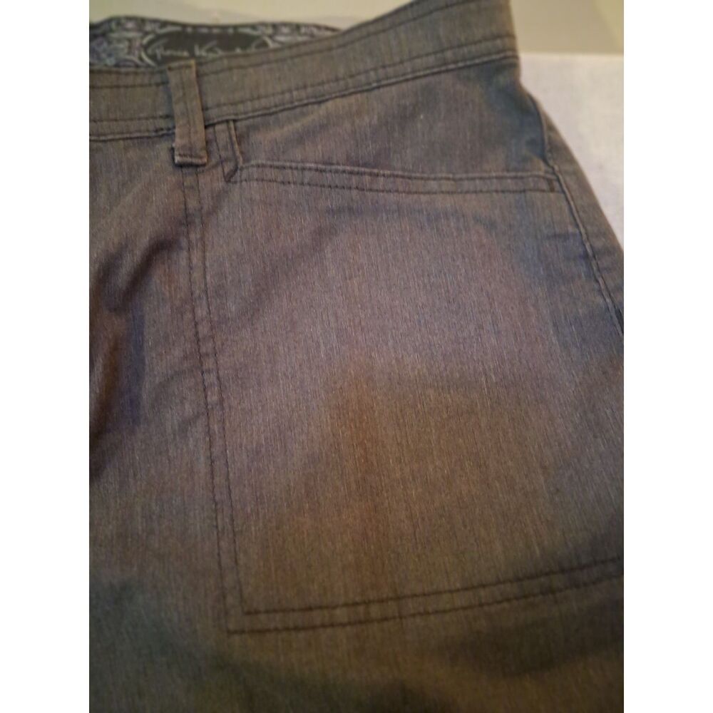 Gloria Vanderbilt "Mona PF" Mid-Rise Comfort Waist Utility Pants - Picture 9 of 14